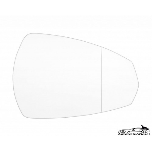 Spiegelglas rechts für audi - spiegelglas,